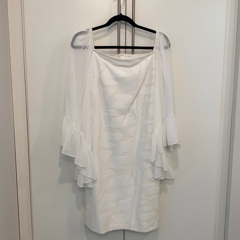 A brand new wedding dress